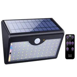 Giardino Impermeabile Senza Fili di Sicurezza del Sensore di Movimento 60 led Solare applique da parete