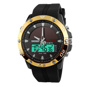 <span class=keywords><strong>Montre</strong></span> SKMEI Marque 1064 LED Numérique Quartz Double Affichage Alimentée par Énergie Solaire 50M Étanche Montres de Plongée - Product Image 5