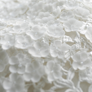 Abito <span class=keywords><strong>da</strong></span> sposa invernale <span class=keywords><strong>bianco</strong></span> Plus Size 3XL con fiori di pizzo tradizionale elegante - Product Image 6