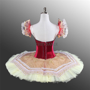 Professionale Formato Personalizzato Fatto A Mano Ragazze Dei Capretti di Balletto del Tutu di Ballo - Product Image 4