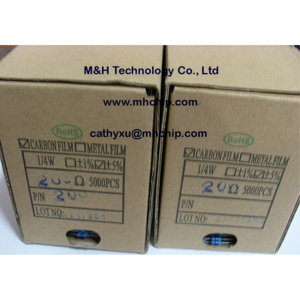 Dung sai 5% <span class=keywords><strong>1</strong></span>/<span class=keywords><strong>4</strong></span> <span class=keywords><strong>watt</strong></span> điện trở 200ohm Carbon phim điện trở - Product Image 1