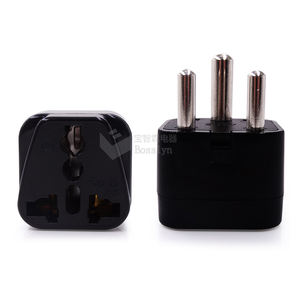 Güney afrika'ya evrensel abd seyahat adaptör prizi evrensel tip D hindistan fiş adaptörü - Product Image 6