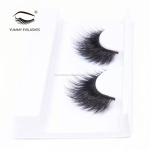 100% fait main 3d soie cils faux cils fabriqués en corée - Product Image 2