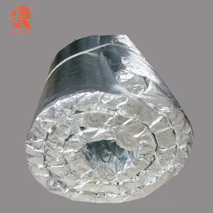 Alumina silika isolasi serat keramik selimut dengan aluminium foil