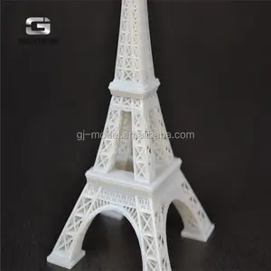 Good service 3d laser printing rapid prototype eiffel tower model