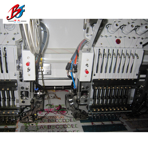 Bofan 9 Needles 18 Đầu Tốc Độ Cao Gấp Đôi Sequins Thêu Máy - Product Image 5