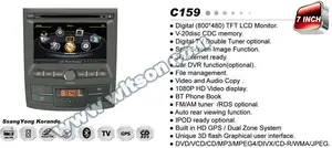 WITSON PARA SSANGYONG KORANDO Carro DVD do carro com S100 A8 Plataforma Chipset