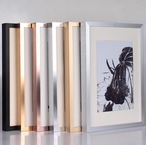 Hot bán 30x40cm Bạc E mực hình ảnh khung 25mm cạnh rộng giá rẻ hình ảnh Nguồn cung cấp với vật liệu kim loại - Product Image 3