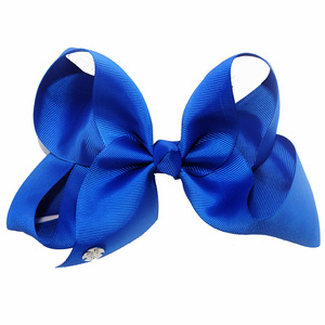 Vente en gros d'usine : Barrettes et nœuds pour cheveux personnalisés pour enfants, 196 couleurs, en ruban gros-grain et métal, pour la boutique de coiffure des petites filles - Product Image 4