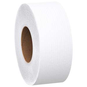 Rouleau de papier toilette jumbo pour salle de bain 100% bois vierge <span class=keywords><strong>plub</strong></span> haute qualité 12 rouleaux par ctn 300 mètres de long - Product Image 1