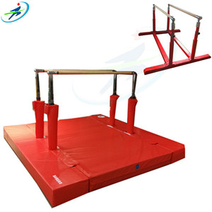 Trẻ Em Có Thể Điều Chỉnh Trong Nhà Thanh Song Song Thể Dục Với Mat Ngoài Trời Trẻ Em Đào Tạo Thanh Cao Thấp Horrizontal - Product Image 4