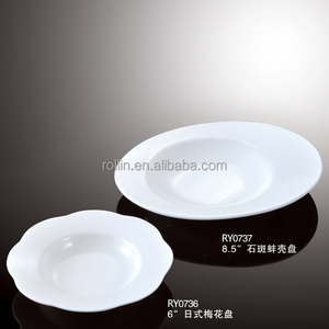 Assiette en céramique/<span class=keywords><strong>Blanc</strong></span> Porcelaine Plaque/<span class=keywords><strong>Buffet</strong></span> Plats Plaque - Product Image 5