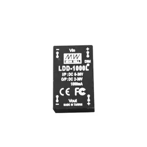 Mean well-minicontrolador led, ldd-1000LS ip67, reducción de 24v, entrada de CC, 1000ma