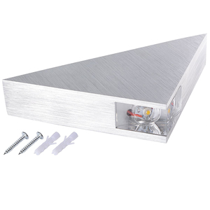 Lámpara <span class=keywords><strong>de</strong></span> <span class=keywords><strong>Pared</strong></span> LED Moderna Triangular <span class=keywords><strong>de</strong></span> 3W para Interiores, <span class=keywords><strong>de</strong></span> Aluminio, para Decoración <span class=keywords><strong>de</strong></span> Hogar, Hotel o Restaurante - Product Image 5