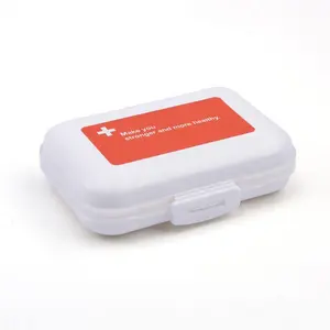 用于旅行维生素药丸组织者的药丸盒硬塑料药丸盒