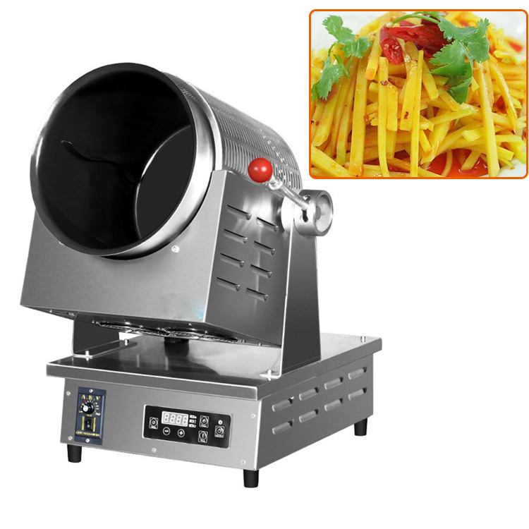 STAINLESS STEEL Automatic cooking machine with agitator noodle fryer