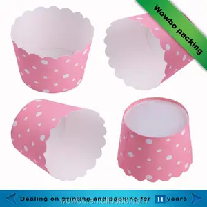 Fantaisie forme ronde gâteaux oeufs emballage papier plateau