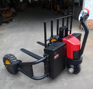 Caminhão elétrico de palete de 1 tonelada, amplamente uso duro com rodas pneumáticas adesivas - Product Image 5