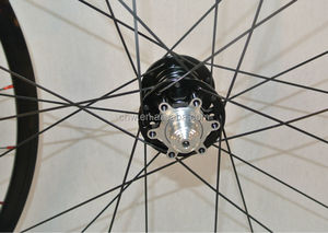 DSR1 700C Aleación de bicicleta 6061-T6 ruedas de freno de disco de carretera - Product Image 3