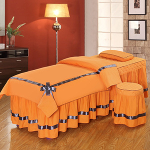 1800D tessuto spazzolato portatile Spa Set lenzuola usa e getta prodotti per uso alberghiero massaggiatore lettino da massaggio lenzuola - Product Image 2