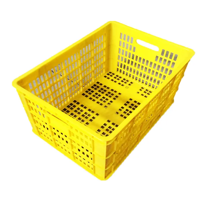 O último dia de promoção de legumes dobrável de plástico crates para armazenar leite, legumes, ovos de plástico frutas crates