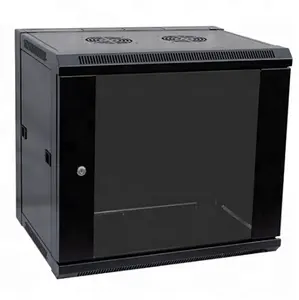 Wall Mount Network Cabinet Low Price Double Section Wall Mounted 9u Network Cabinet