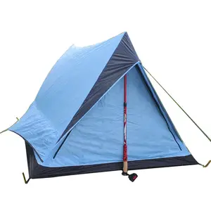 Draagbare Driehoek Ultralight Camping Tent Voor 2 Personen