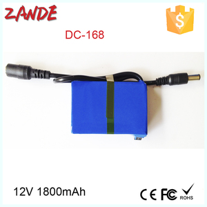 Siêu Dc-168 1Ah Nhỏ Sạc Li-ion Pin <span class=keywords><strong>12V</strong></span> 1800Mah Cho WIFI <span class=keywords><strong>Router</strong></span>, Dải LED, CCTV Máy Ảnh - Product Image 2
