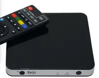 [1pack=5pcs] TVIP 605 4K with BT Remote controller Dual wifi IPTV 4K HEVC HD tvip605 Android iptv Streamer tv box sweden arabic