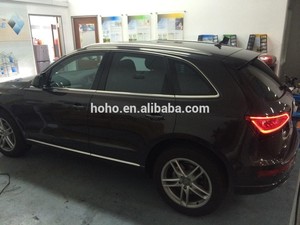 Del coche del espejo protector de la película, color negro lado automotriz tinte de la ventana de la película - Product Image 4