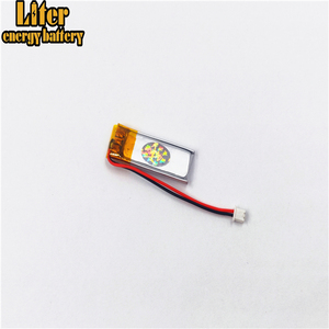 Plug 1,25-2 p 401030 110 mAh 3,7 V rechargeable LiPo battery solar Li ion polymer lithium battery with PCM - Product Image 6