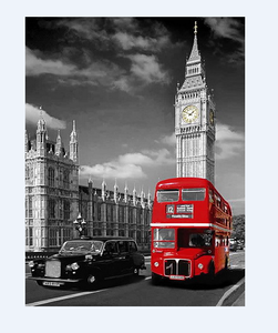 Ciudad con el famoso Big ben de londres pinturaarte de <span class=keywords><strong>la</strong></span> pared Enmarcado Arte de <span class=keywords><strong>La</strong></span> Pared Pintura de <span class=keywords><strong>la</strong></span> Lona Decoración - Product Image 1