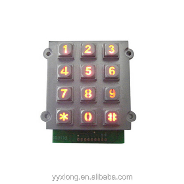 Rfid замок двери металл подсветкой клавиатуры B661