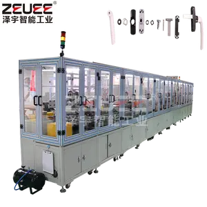 Window and door furniture handles automatic assembly machine