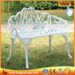 HOT <strong>SALE</strong> Cast Aluminum <strong>Garden</strong> <strong>Bench</strong> /French Metal Park <strong>Bench</strong> <strong>Garden</strong> Chair - Product Image 4