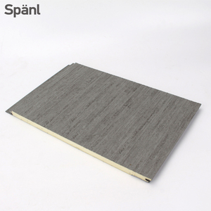 <strong>Outdoor</strong> Metal Decorative <strong>Insulation</strong> PU Polyurethane Foam Sandwich Panel Walls - Product Image 3