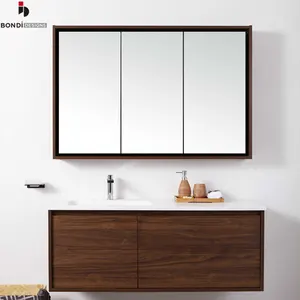 Lemari Hitam Putih Kabinet Kamar Mandi Besar