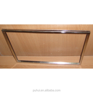 กรอบโลหะใส่โฆษณาช่อง U ชุบโครเมียมสำหรับร้านค้าแฟชั่น - Product Image 4