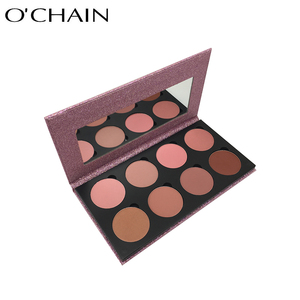 <span class=keywords><strong>Moda</strong></span> profesional 8 colores <span class=keywords><strong>Blush</strong></span> paleta con espejo - Product Image 1