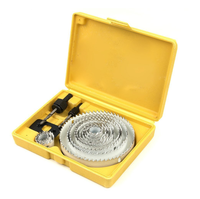 Scie Emporte-pièce Kit 16 pièces/ensemble 3/4 ''-5'' Scie-Trépan HSS Foret pour le Bois, plaque de plâtre, Plastique et Métaux Non Ferreux