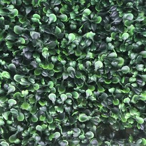 Hàng Rào Lá Gỗ Hoàng Dương Nhân Tạo JS, Tấm Tường Hàng Rào Cỏ Nhân Tạo - Product Image 5