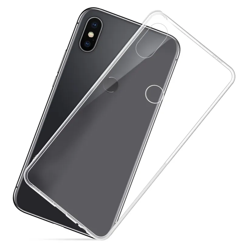 Smartphone Accessories Transparent Ultra-thin Soft Tpu Gel Cover Case For Xiaomi Redmi Note 5 Pro