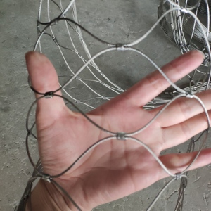 Clôture de Protection des tigres, en acier inoxydable, clôture de câbles en fil Inox, <span class=keywords><strong>Cage</strong></span> avec maille pour animaux, Zoo - Product Image 1