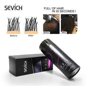 Tự nhiên xây dựng Keratin Micro sợi tóc chăm sóc tóc Keratin điều trị tóc xây dựng sợi chuyên nghiệp hói đầu điều trị