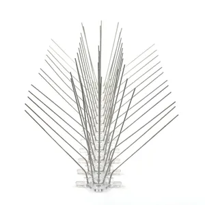 Hot Sales Garden Bird Prevention 201 304 48cm Length Stainless Steel Anti Bird Spikes Anti Pigeon Plastic