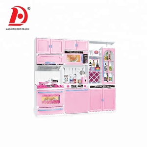 HUADA Calidad Precios bajos Happy Girl Moderno Mini Plástico Eléctrico Musical Gabinete <span class=keywords><strong>de</strong></span> <span class=keywords><strong>cocina</strong></span> Juego <span class=keywords><strong>de</strong></span> juguete con luz Bebé Juguete educativo - Product Image 2
