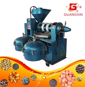 Maní / / semillas de soja / / nueces / / aceite de girasol prensa de 30 años de historia guangxin top fabricante