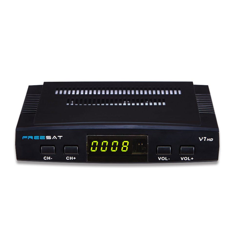 V7 Freesat HD DVB 1080 P Receptor de Satélite Digital Soporte Youtube Youporn Cccam Biss Clave Powervu sex video