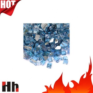 Bella Riflettente Buca per il Fuoco di Vetro Per Naturali O Propano Fuoco Pit Camino Vetro A Prova di Fuoco di <span class=keywords><strong>Pietra</strong></span> - Product Image 6