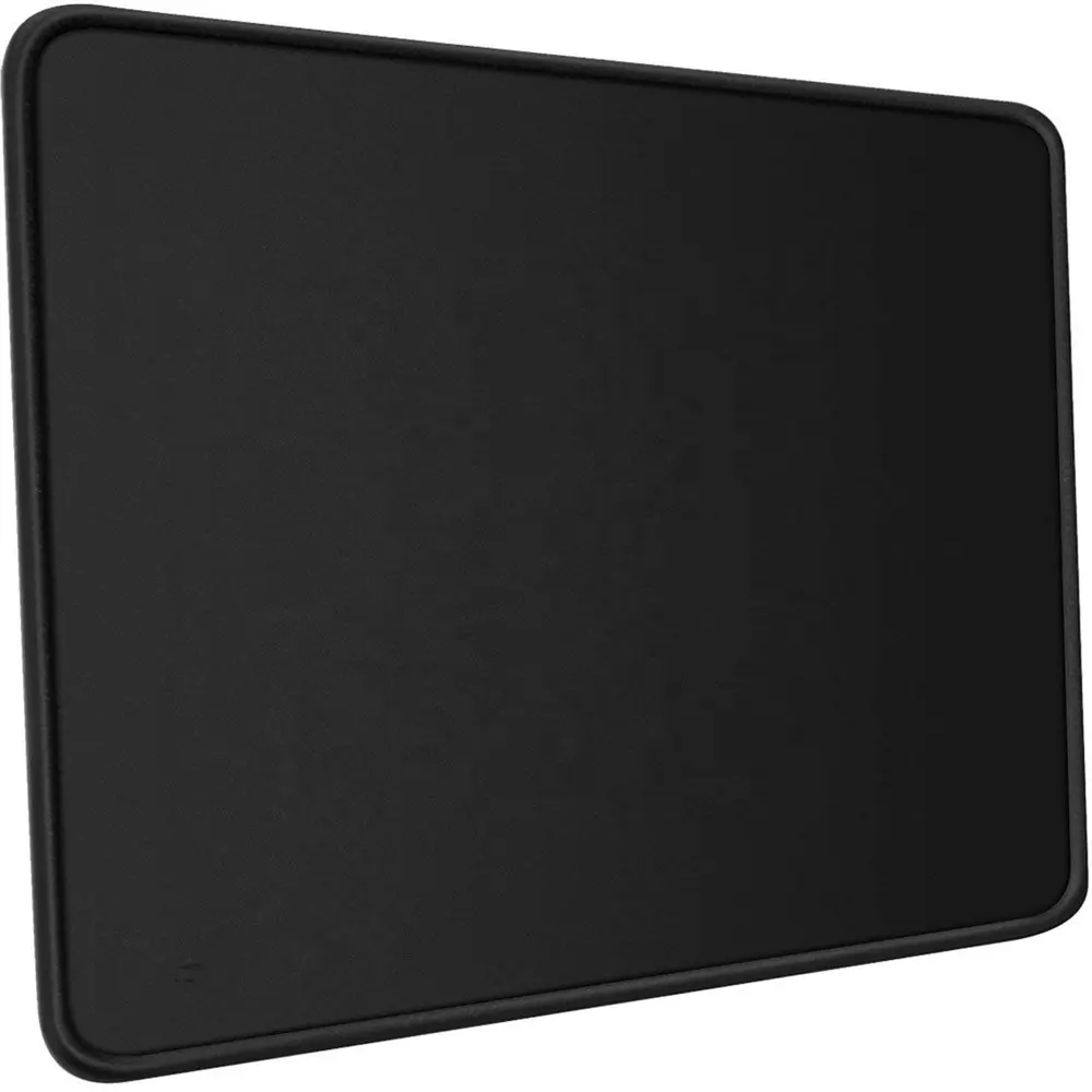 Mousepad com borda costurada antiderrapante, mouse pad texturizado premium com base de borracha para laptop